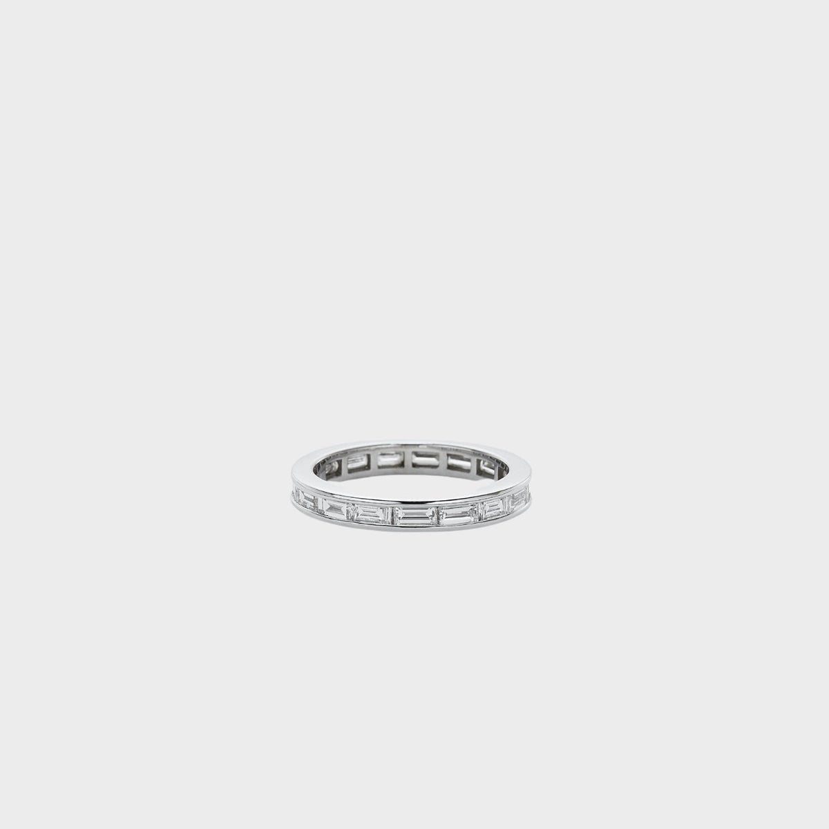 Channel Set Baguette Band